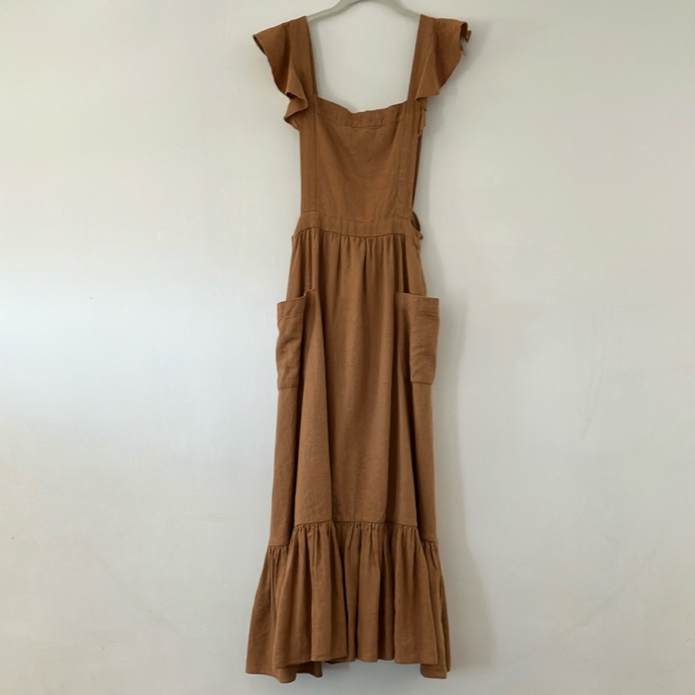 #29 Doen Peninsula Pinafore Apron Dress M